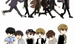 exo漫画,青春偶像的追梦之旅